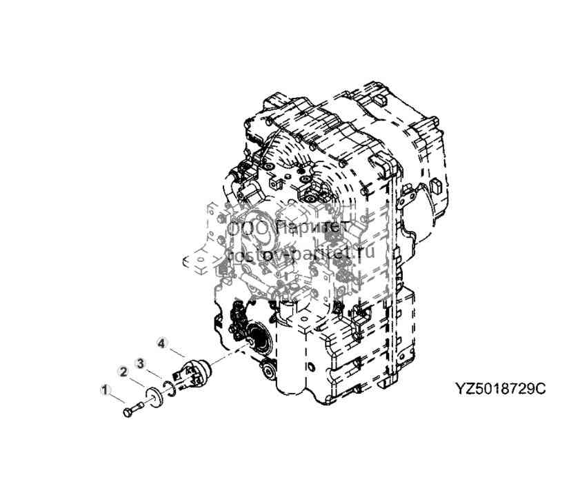 TRANSMISSION 7C YOKE GROUP (OUTPUT) 